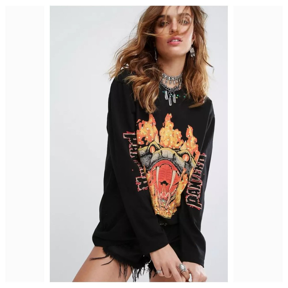 Sacred Hawk Pantera Long Sleeve Tee